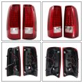 Tail Light Replacement For Silverado 1500 2500 2003 2004 2005 2006 Driver Left And Passenger Right Side Rear Clear Lens Lamp