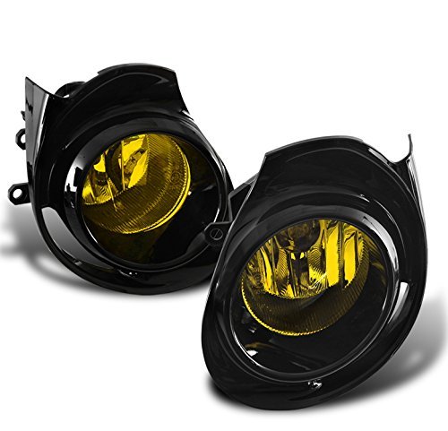 Bumper Driving Fog Lights Lamps Yellow For 2015-2018 Toyota Prius C