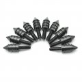 Yibid 5mm 10pcs Universal Motorcycle Spike Bolts Screws Windscreen Windshield M5 Fairing License Plate Mounting Kit Nuts For