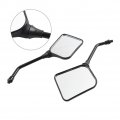 Liru Rear Side View Mirrors Handlebar Plastic For Suzuki Vinson 500 King Quad 300 400 750 Motorcyle
