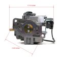 Carburetor For Lincoln Ranger 23 5 Hp Ch730-3301 Ch730-3319 Lawnmower Engines With Gaskets