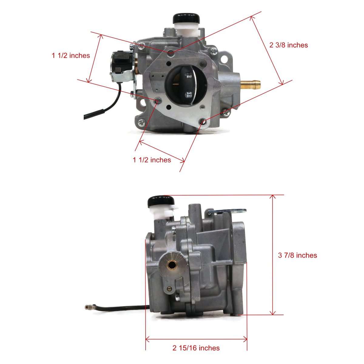 Carburetor For Lincoln Ranger 23 5 Hp Ch730-3301 Ch730-3319 Lawnmower Engines With Gaskets
