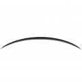 Aintier 1pc Carbon Fiber Spoiler Wing Compatible For 2013-2018 Mercedes-benz Cla Glossy Black Rear Trunk Tail