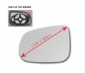 Heated Mirror Glass With Back Plate For Volvo S60 S80 V60 Jaguar Xf Xj Xk Xj8 Vanden Driver Side View Left Lh