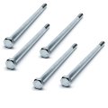 5 Pack 1 23 X 7 In Grade Zinc Plated Unc Coarse Hex Head Cap Bolt Screws 1 2 