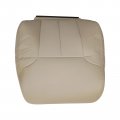 Secosautoparts Passenger Side Top Lean Back Perforated Leather Seat Cover Tan Compatible With Ford F150 2009 2010 2011 2012