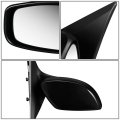 In1321113 Oe Style Powered Heated Passenger Right Side View Door Mirror Compatible With Infiniti G37 Convertible 09-10
