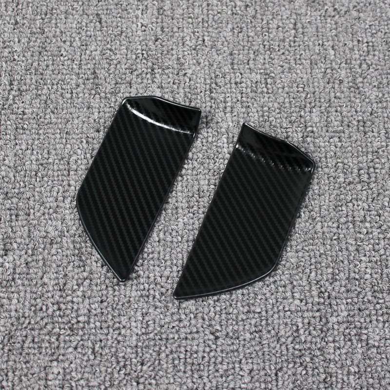 Beautost Fit For Toyota Highlander 2020 2021 2022 2023 2024 Interior Door Handle Bowl Panel Cover Trims Carbon Fiber Black