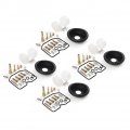 Newsmarts 4 Sets Motorcycle Carburetor Repair Kit Gasket Rebuild Diaphragm Float For Kawasaki Zx600 A 1985 1986 1987