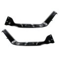 Front Bumper Cover Support For Toyota Tundra 2014 To 2021 Driver And Passenger Side Pair Steel Outer Retainers To1032118 