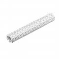 Uxcell M3x30mm Aluminum Standoff With Mesh Texture Column Spacer For Rc Airplane Fpv Quadcopter Cnc Silver 6pcs