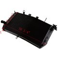Tcmt Black Aluminum Radiator Cooler Engine Cooling Fit For Yamaha Fzs1000 2006-2015 Fz1s 2006 2007 2008 2009 2010 2011 2012