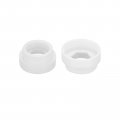 Faucet Adapter 4pcs M24mmx5 5mm Female Thread To M22mmx4 Male Plastic Tap Aerator Connector For Kitchen Bathroom Sink 