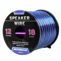 Scosche Ks1218cs Gauge Cca Car Stereo Speaker Wire 12 Awg Audio Cable For Automotive Sound Systems Copper Clad Aluminium 18