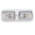 Rv 12v Led Double Dome Lighting Fixture 4200k Lights Interior 5 Pack