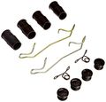 H5814a Professional Grade Disc Brake Caliper Hardware Kit For Truck Van Suv Rear Position Gray Metal Machined Finish 