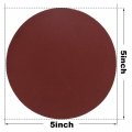 Hifrom 5 Inch Sanding Discs No-hole Hook And Loop 400 Grit Sandpaper Aluminum Oxide Random Orbital Sander Pads 60-pack