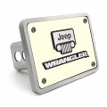 Ipick Image Made For Jeep Wrangler 3d Logo Glow In The Dark Luminescent Billet Aluminum 2 Inch Tow Hitch Cover