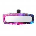 Cozeyat Starry Purple Design Rear View Mirror Cover High Elastic Softy Back Protector Anti Dust And Damge Decoration For Sedans 