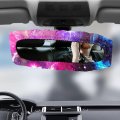 Cozeyat Starry Purple Design Rear View Mirror Cover High Elastic Softy Back Protector Anti Dust And Damge Decoration For Sedans