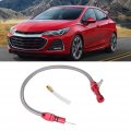 Qiilu Transmission Dipstick Stainless Steel Fit For Gm Th350 350 Red