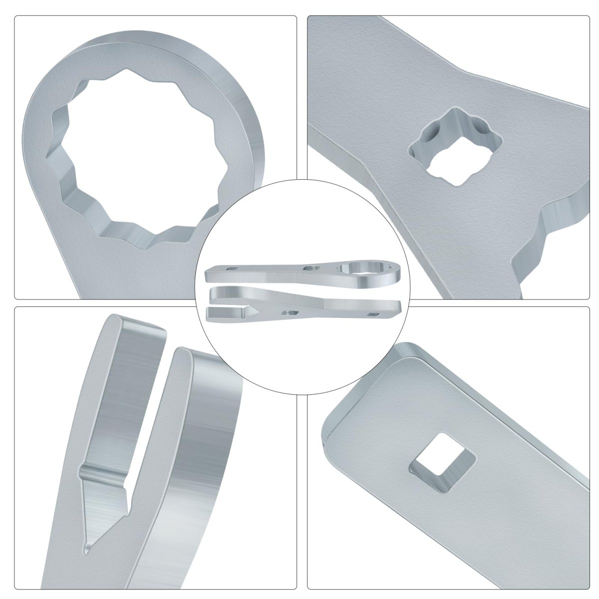 41mm Rear Axle Nut Wrench Tool Set Washer Seal For Honda Rancher 420 Trx420 2007-2013 90307-hm5-930 90308-hm5-930 90481-hc4-000