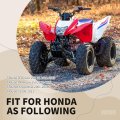 Intake And Exhaust Valve Seal Spring Kit For Honda Recon 250 Trx250te Trx250tm Trx250ex Sportrax Trx250x Part 14711-hm8-a40