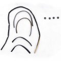 G-plus Hood Scoop Insert Bulge Kit Compatible With Toyota 4runner 2010-2022 Fit Tacoma 2012-2015 Matte Black 7618135080