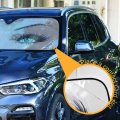 Oarencol Makeup Women Eyes Purple Car Windshield Sun Shade Foldable Uv Ray Visor Protector Sunshade To Keep Your Vehicle Cool