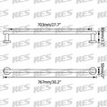 Kes 30-inch Towel Bar Bathroom Shower Organization Bath Single Hanger Holder Brushed Sus 304 Stainless Steel Finish A2000s75-2