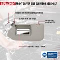 Driver Side Sun Visor Left Tan With Lamp Compatible Nissan Infiniti 2013 2014 2015 2016 2017 2018 Pathfinder Qx60 Jx35 Replaces