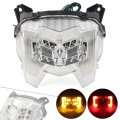 Liru Motor Integrated Brake Tail Running Light License Plate Lamp For Yamaha Fz-09 Mt-09 2017-2020 Clear Lens