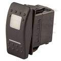 Contura Ii Led Illuminated Rocker Switch 12 Volt 20 Amp Off On Single Pole Silver Contacts With 250 In Tab Terminals Model 