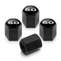 Ford Mustang Gt 5 0 Abs Black Tire Stem Valve Caps 