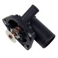 143-0885 Thermostat With Housing Vehicle Specific Fit Engine Coolant Component Machined Finish 