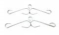 Chain Link Fence Gate Scrolls Pressed Steel Size 24 Inch Long 