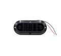 Smoked Lens Red Led Trailer Tail Lights 2 Pack 10 Waterproof Stop Brake Turn For Truck Rv Bus Lorry Surface Mount 7 5 In X 3 