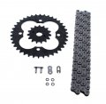 Fits Honda 400ex Trx400ex O Ring Chain And Sprocket Black 15 38 94l