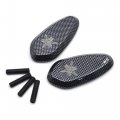Hongk- Mirror Block Off Base Plates Compatible With 2000-2008 Yamaha R1 Yzf-r1 Yzfr1 Carbon B01bw4nanq