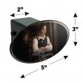 The Vampire Diaries Damon Oval Tow Hitch Cover Trailer Plug Insert 2