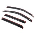 In-channel Auto Vent Window Visors 4pcs For Nissan Frontier Crew Cab 2022-2025 Rain Guards Smoky 