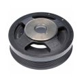 Harmonic Balancer For Pontiac Wave 2005 2006 2007 2008 Serpentine Drive Belt Keyway Type Black Replacement 1261082z10 25193475 