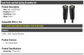 Front Strut And Coil Spring Assembly Set Of 2 Compatible With 1996-2002 Toyota 4runner