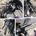 Emlevo For Suzuki Gsf 250 Gsf600 Gsf600s Gsf650 Gsf650s Gsf650n Gsf1200 Gsf1250 Bandit Motorcycle Handlebar Grips 7 8 22mm Anti