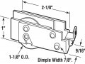 Prime-line D 1699 1-1 8 In Steel Sliding Door Roller Assembly With F-tab Single Pack