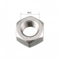 Uxcell Hex Nuts M12x1 5 304 Stainless Steel Thread Hexagon Nut 12pcs