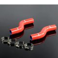 G-plus Silicone Radiator Cooling Hose Compatible With 1970-1975 Nissan Datsun 240z 260z Red 