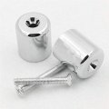 Smt-handlebar Bar End Slider Chrome Rubber Compatible With Suzuki Gsxr 600 92-14 750 1996-2014 B0788jq3q2