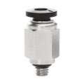 Baomain Pneumatic Fittings 4mm Tube To 5mm Male Straight Connector Pc4-m5 Pack Of 20