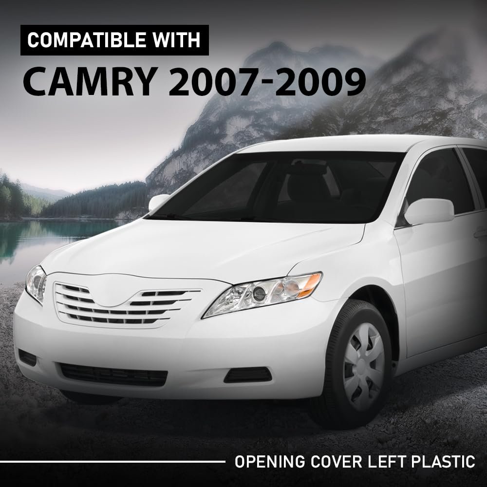 Left Fog Light Cover For Toyota Camry 2007-2009 Without Hole 5212806050 To2598103